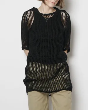 Hooded Mesh Shirts S/S