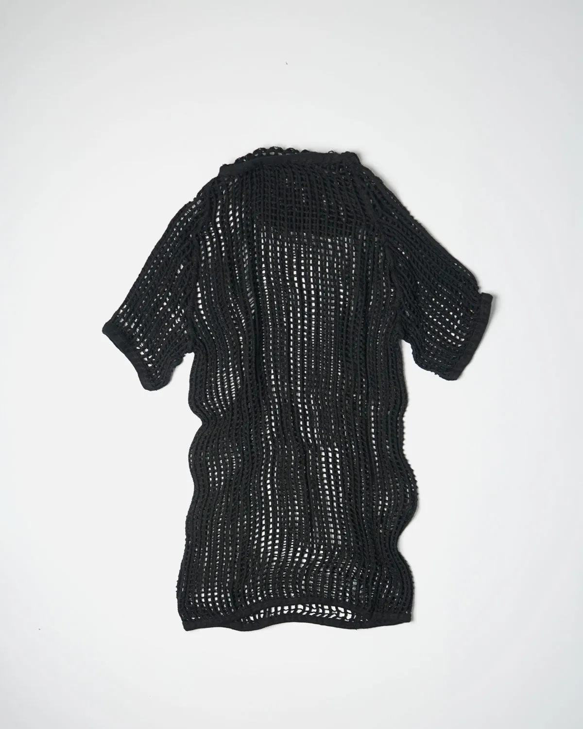Hooded Mesh Shirts S/S