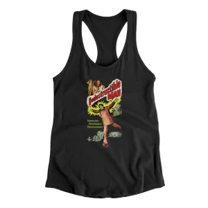 Indestructible Man Women's Racerback Tank