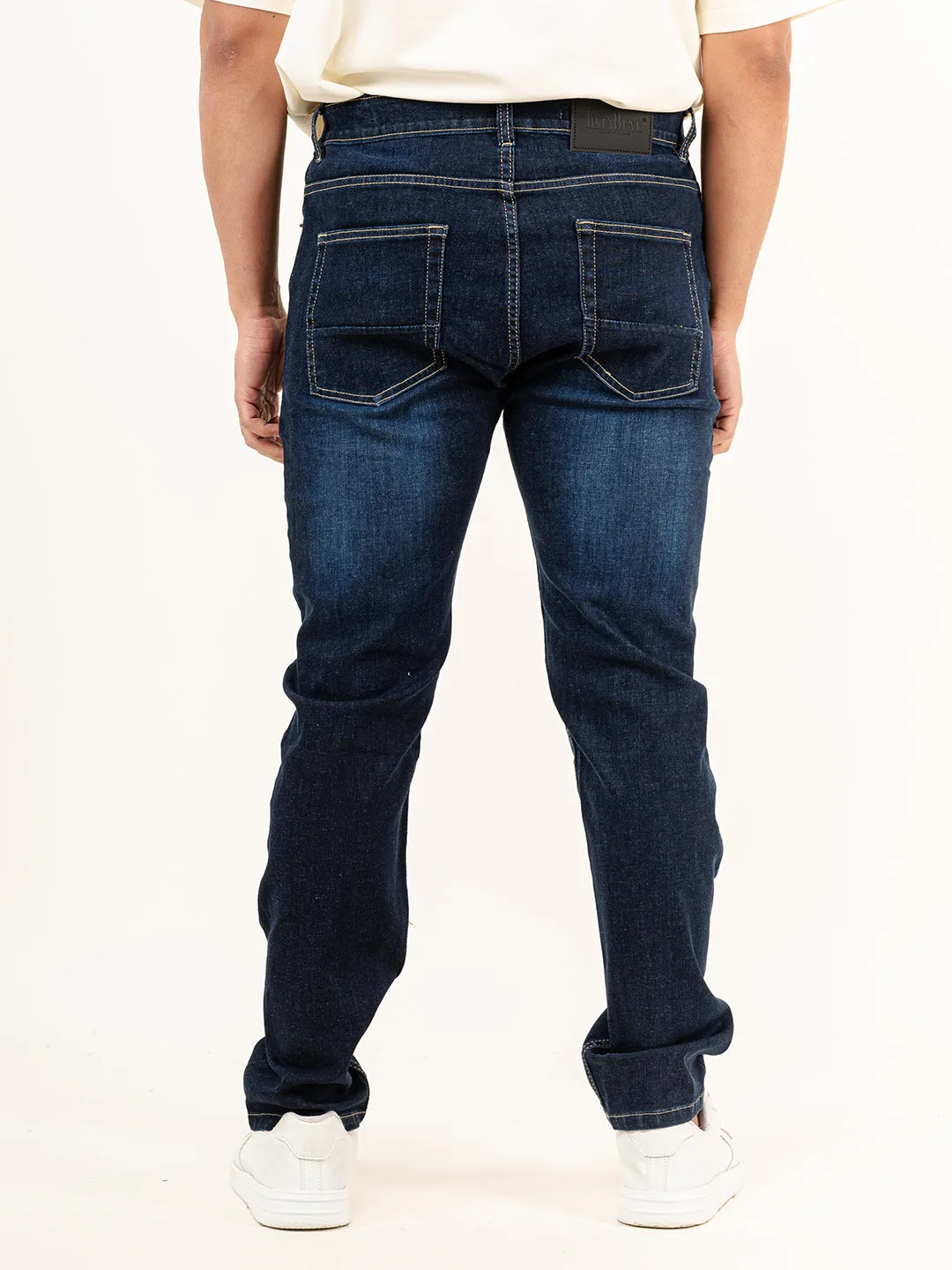 Indigo Plain Slim Fit Denim jeans