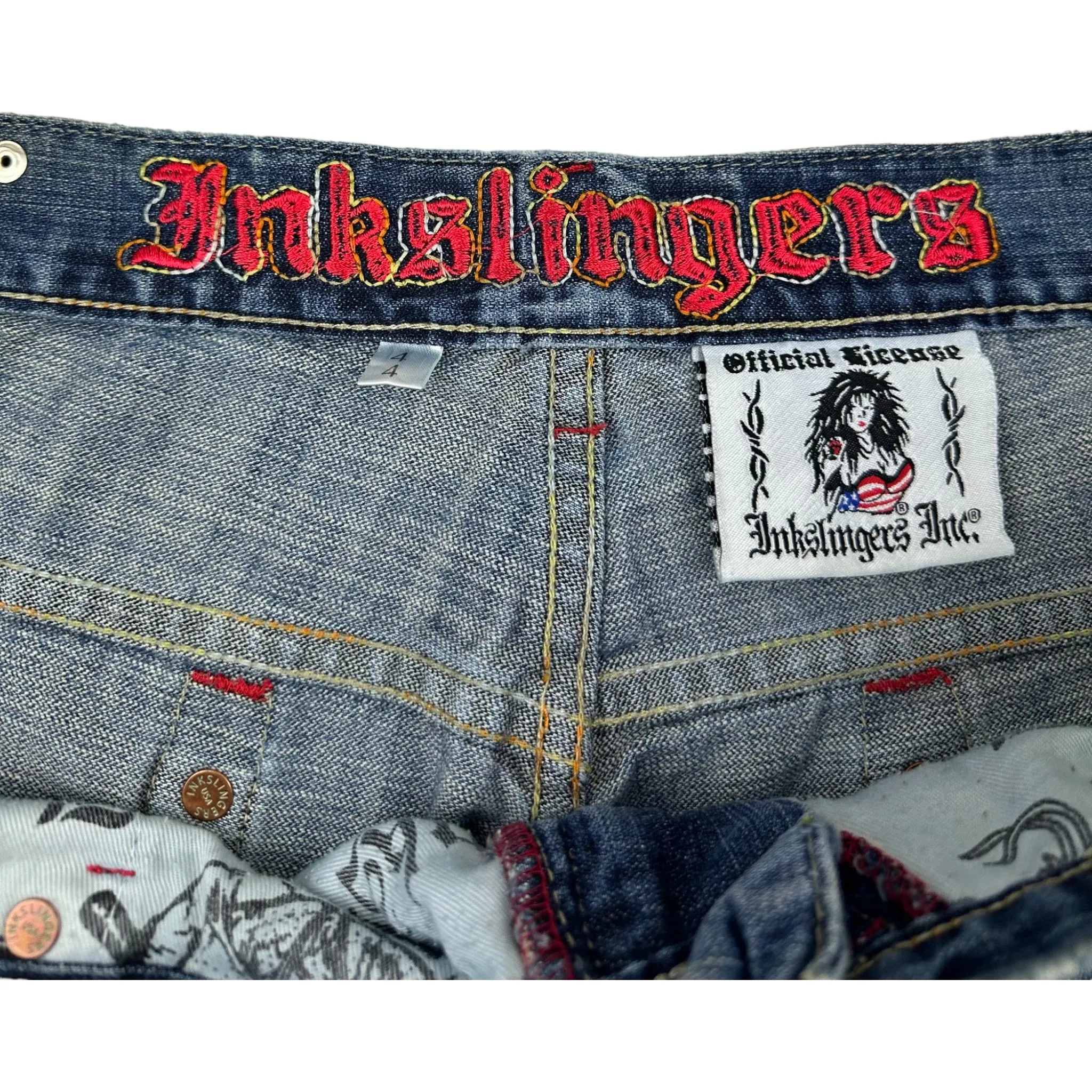 INKSLINGERS JEANS - (SIZE 44)