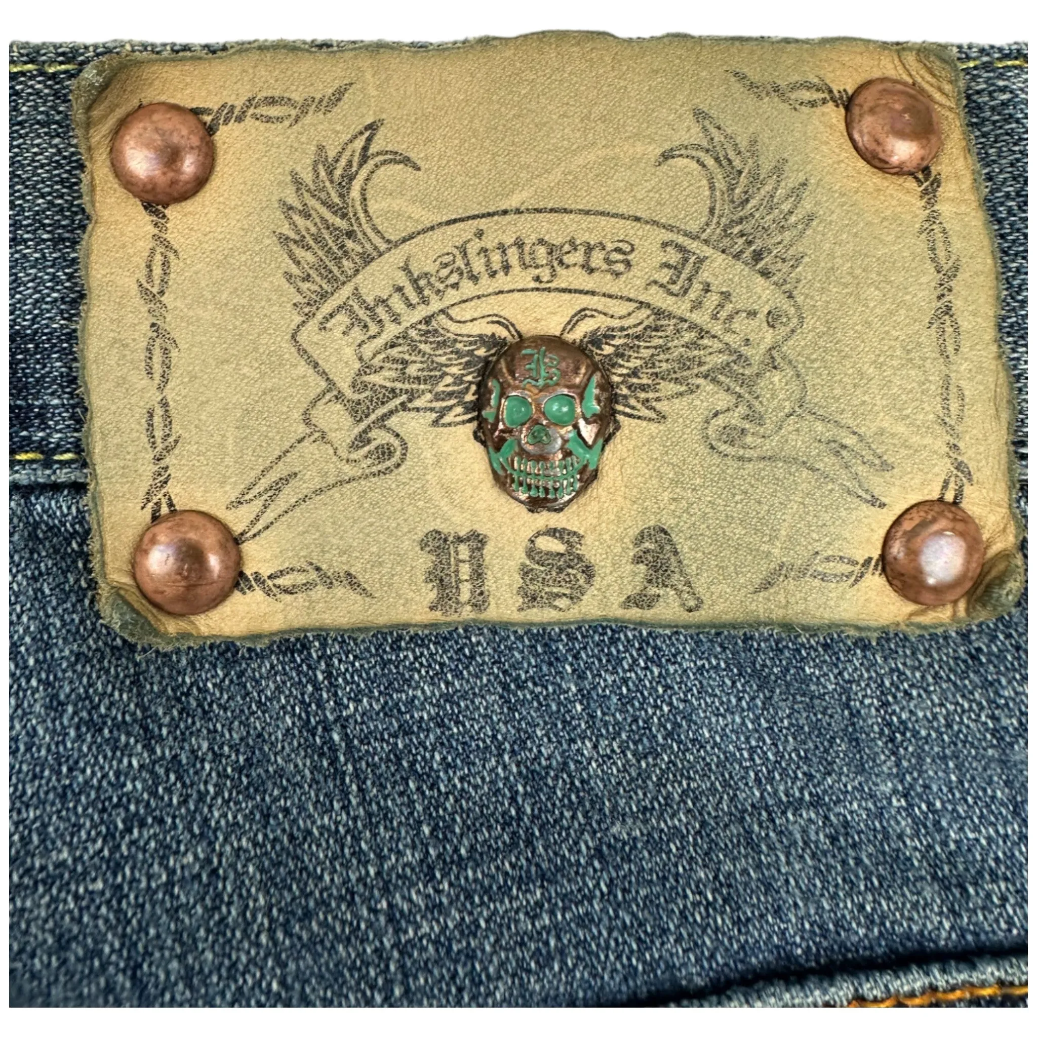 INKSLINGERS JEANS - (SIZE 44)