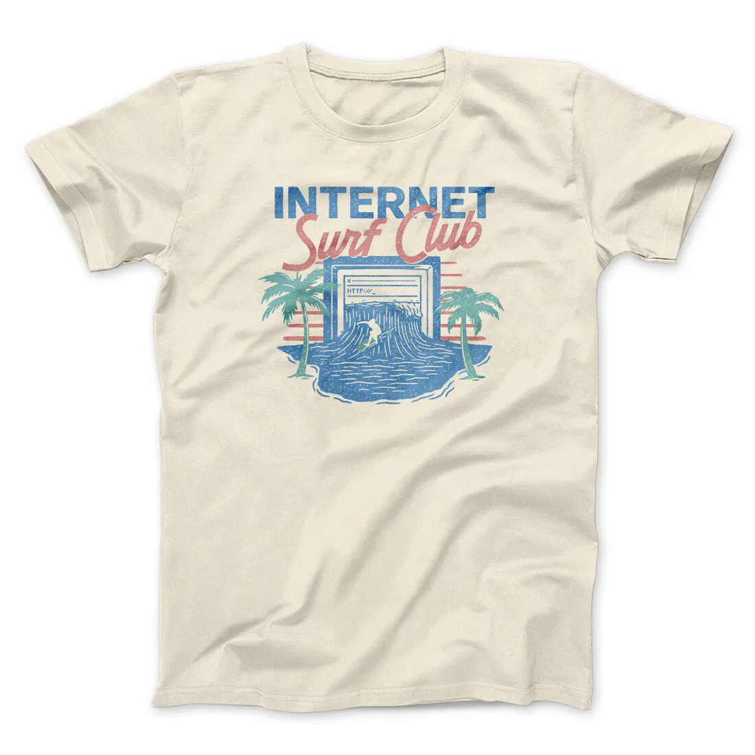 Internet Surf Club Funny Men/Unisex T-Shirt