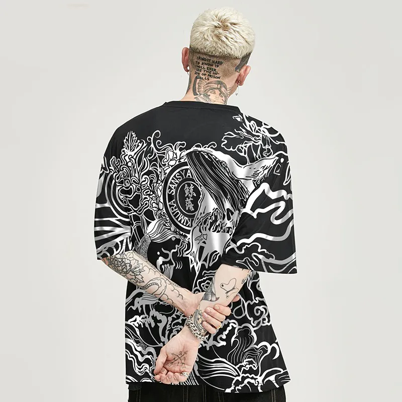 Irezumi Warrior Koi Loose Shirt