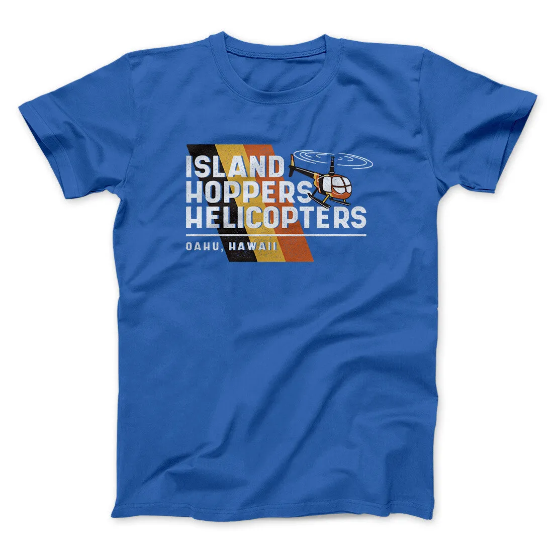 Island Hoppers Helicopters Men/Unisex T-Shirt