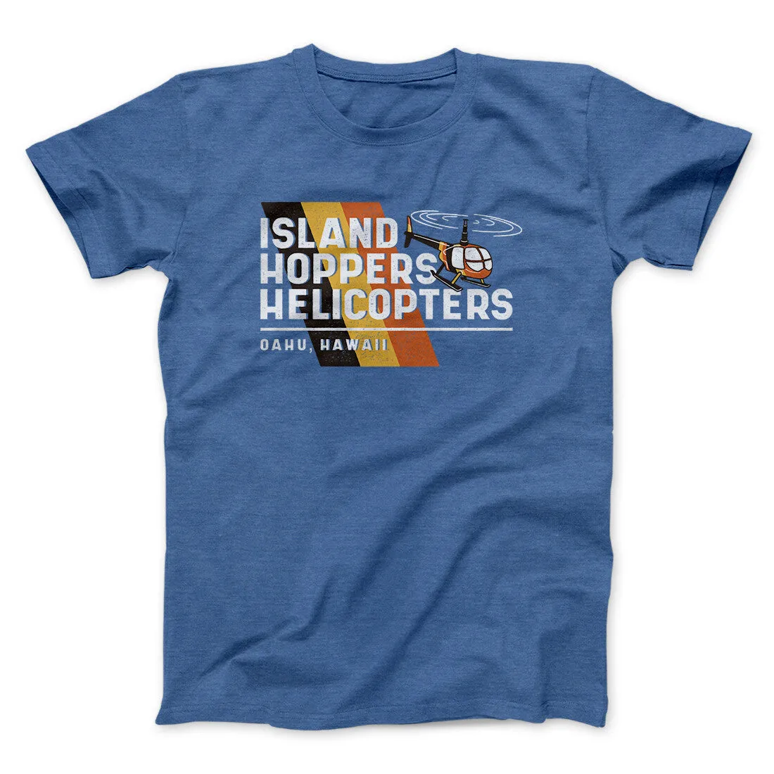 Island Hoppers Helicopters Men/Unisex T-Shirt