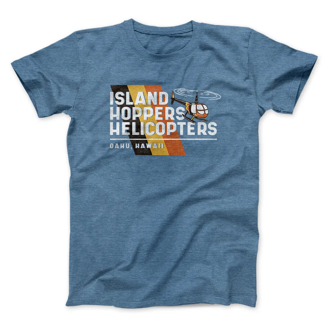 Island Hoppers Helicopters Men/Unisex T-Shirt