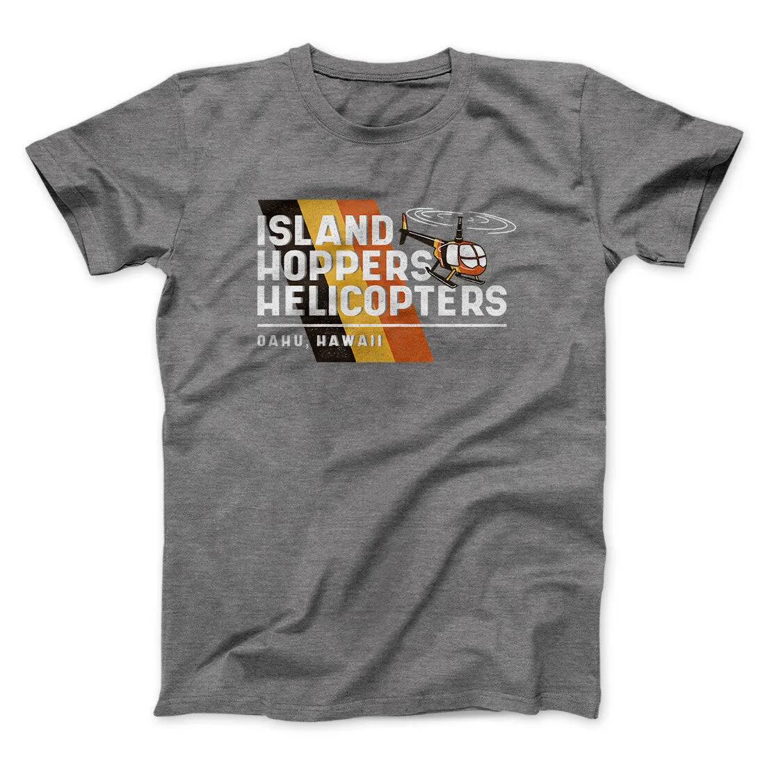 Island Hoppers Helicopters Men/Unisex T-Shirt