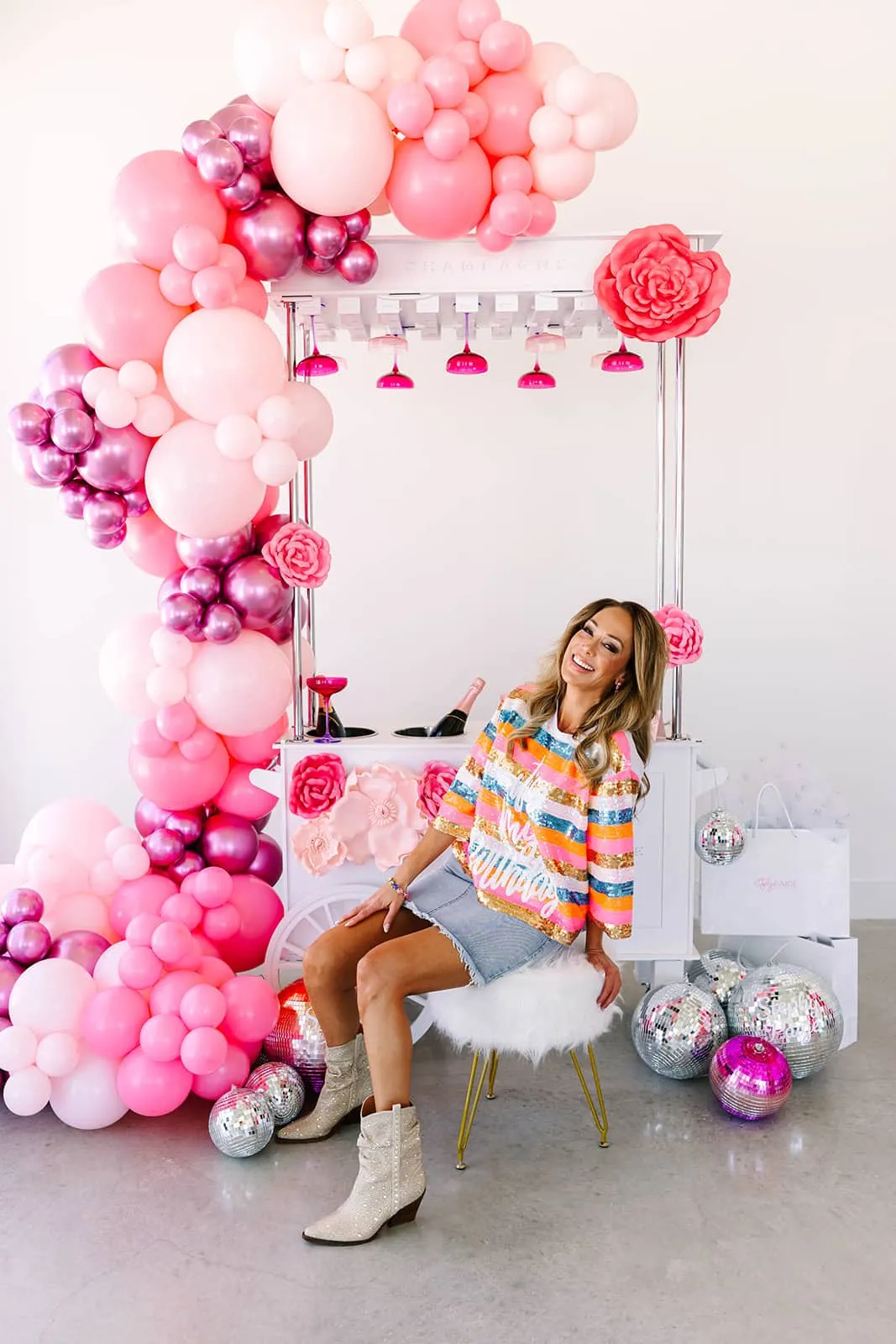 It's My Birthday FunDay Cropped Shirt