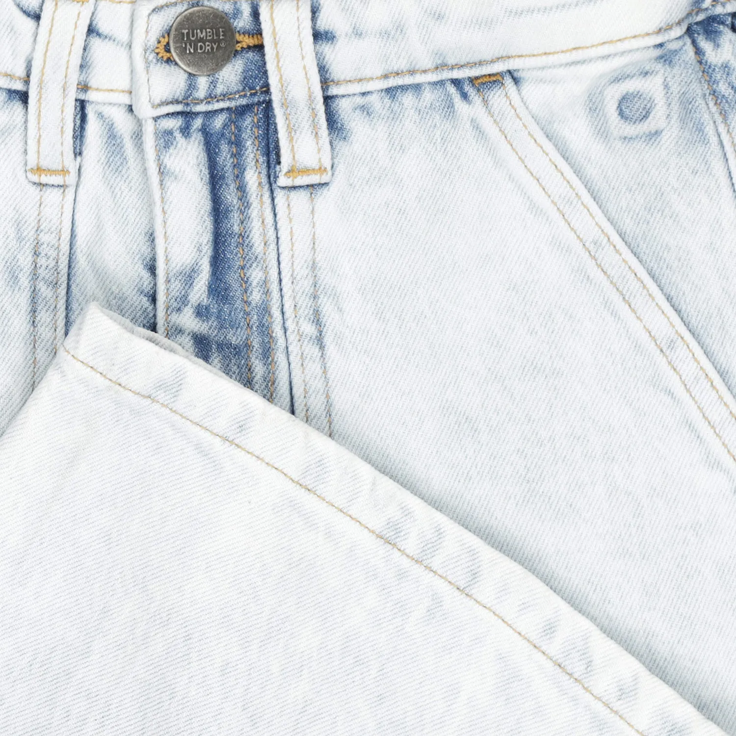 Jacquelyn Wide denim bleach