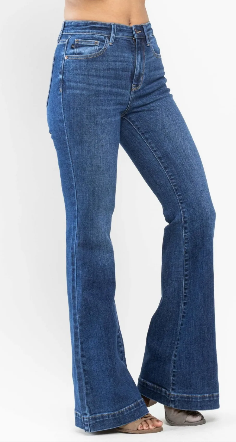   JB Jeans Wide Hem Flare Jeans