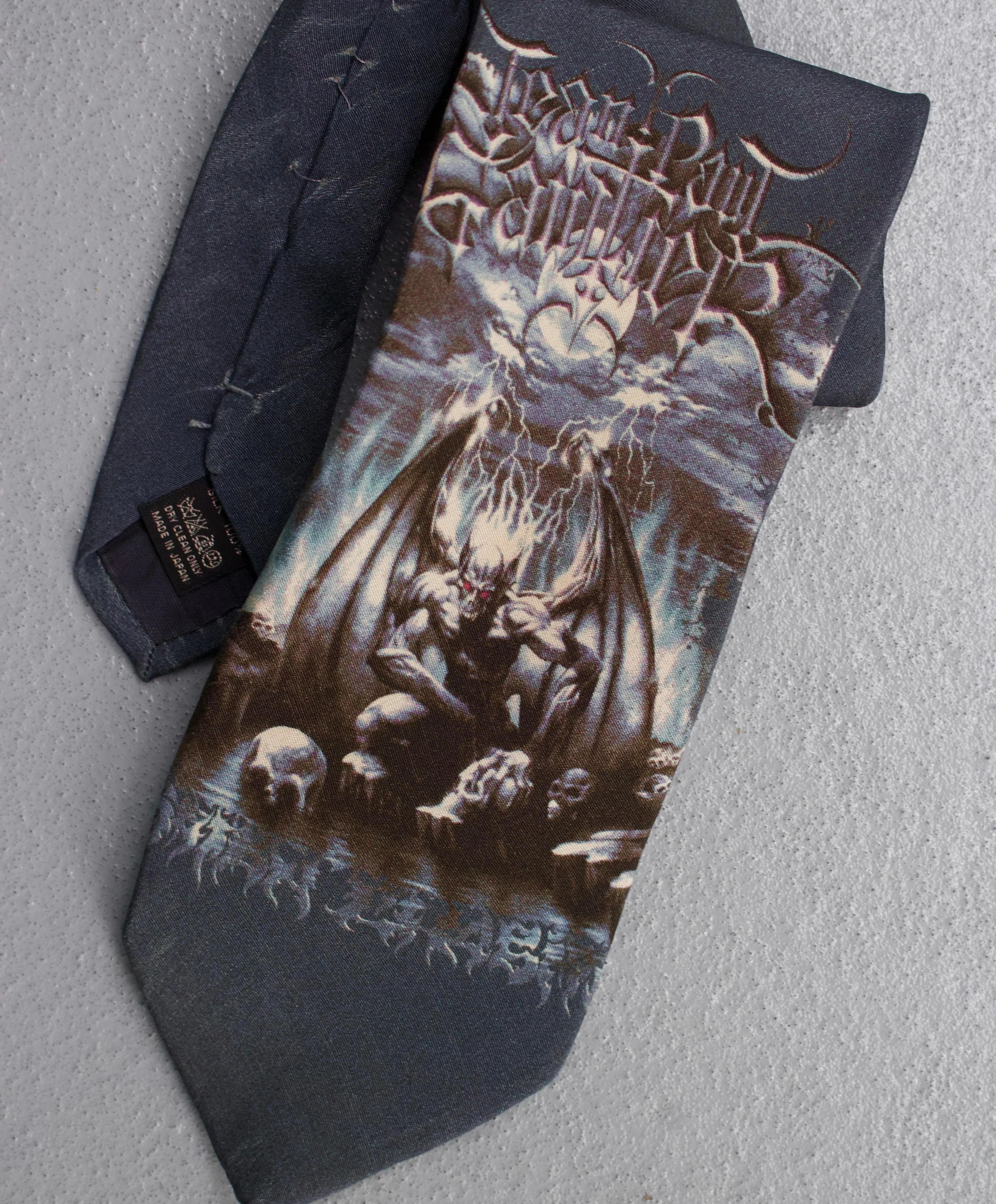 Jean-Paul GAULTIER HOMME SS01 “Satan” Graphic Tie