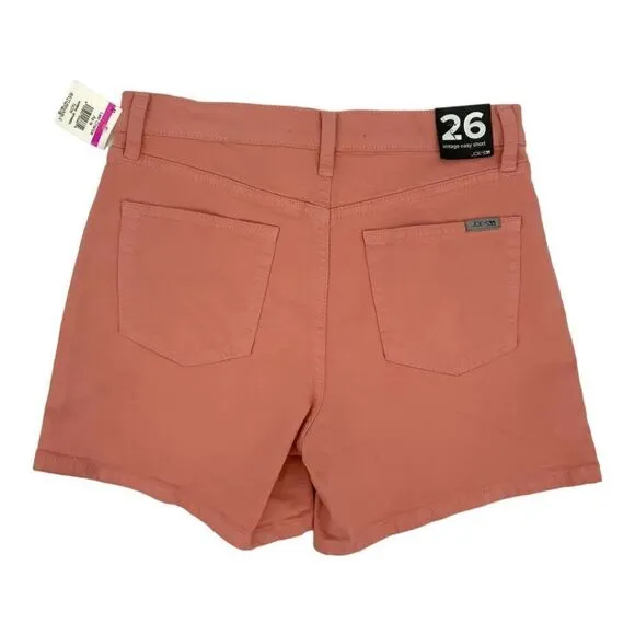 Joe's Jeans Easy Denim Shorts Rose Size 26 NWT $168 MSRP