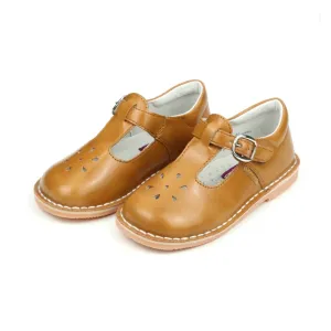Joy Vintage Inspired T-Strap MaryJane- Spicy Mustard