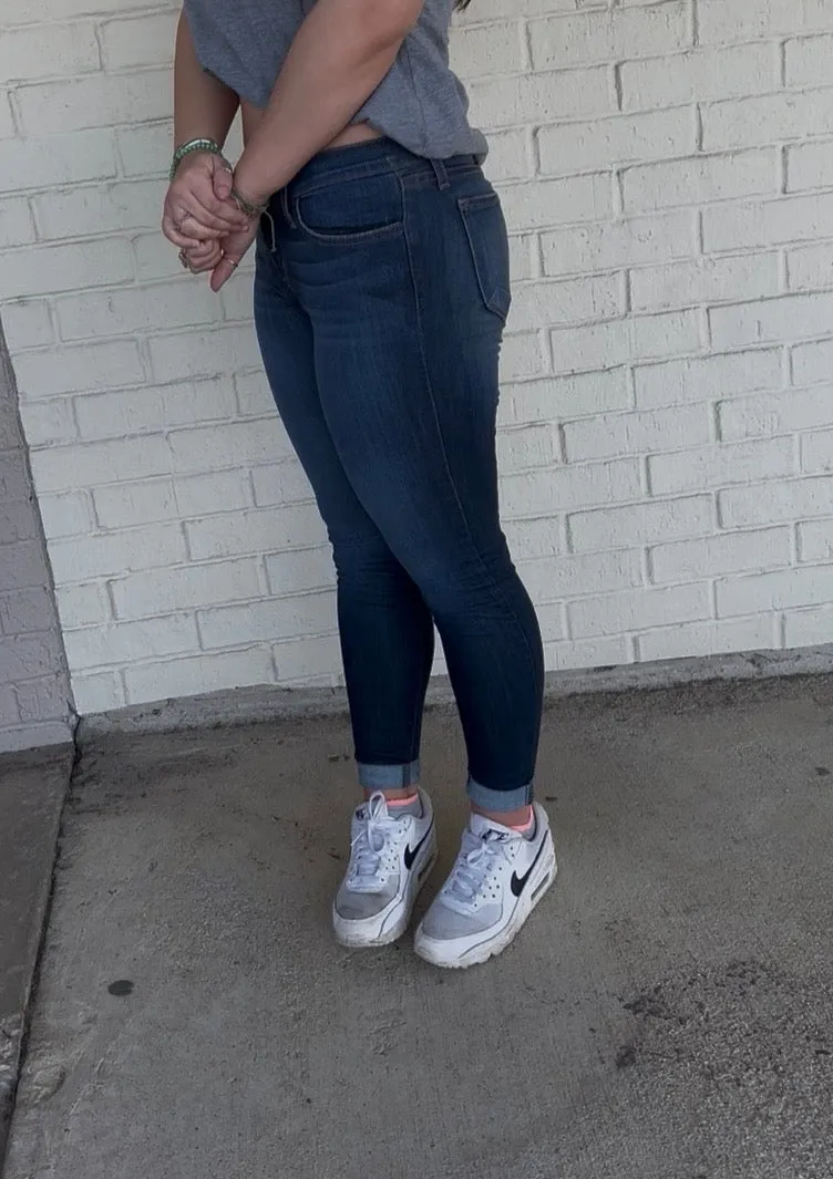 Judy Blue Handsand Rayon Skinny Jean