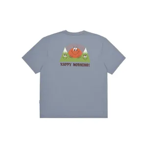 Kappy Design - Kappy Morning Half T-Shirt - Dusty Blue