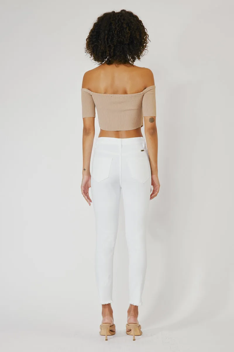 Karlee High Rise Ankle Skinny Jeans