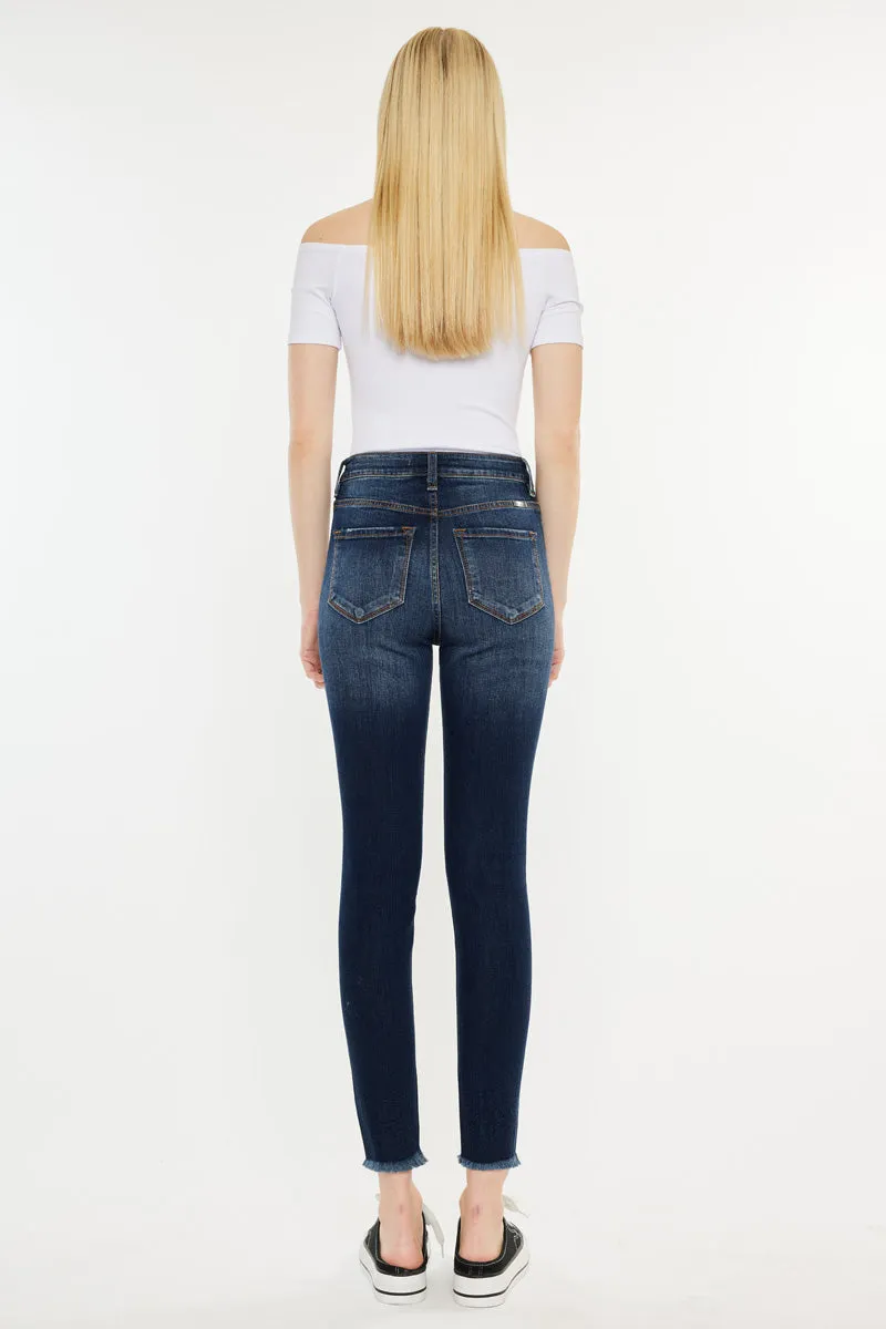 Karlee High Rise Ankle Skinny Jeans