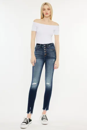 Karlee High Rise Ankle Skinny Jeans
