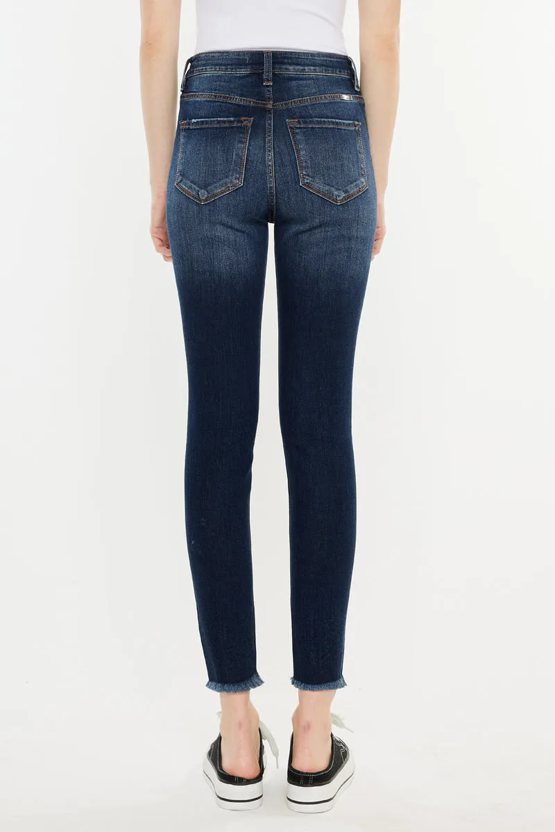 Karlee High Rise Ankle Skinny Jeans
