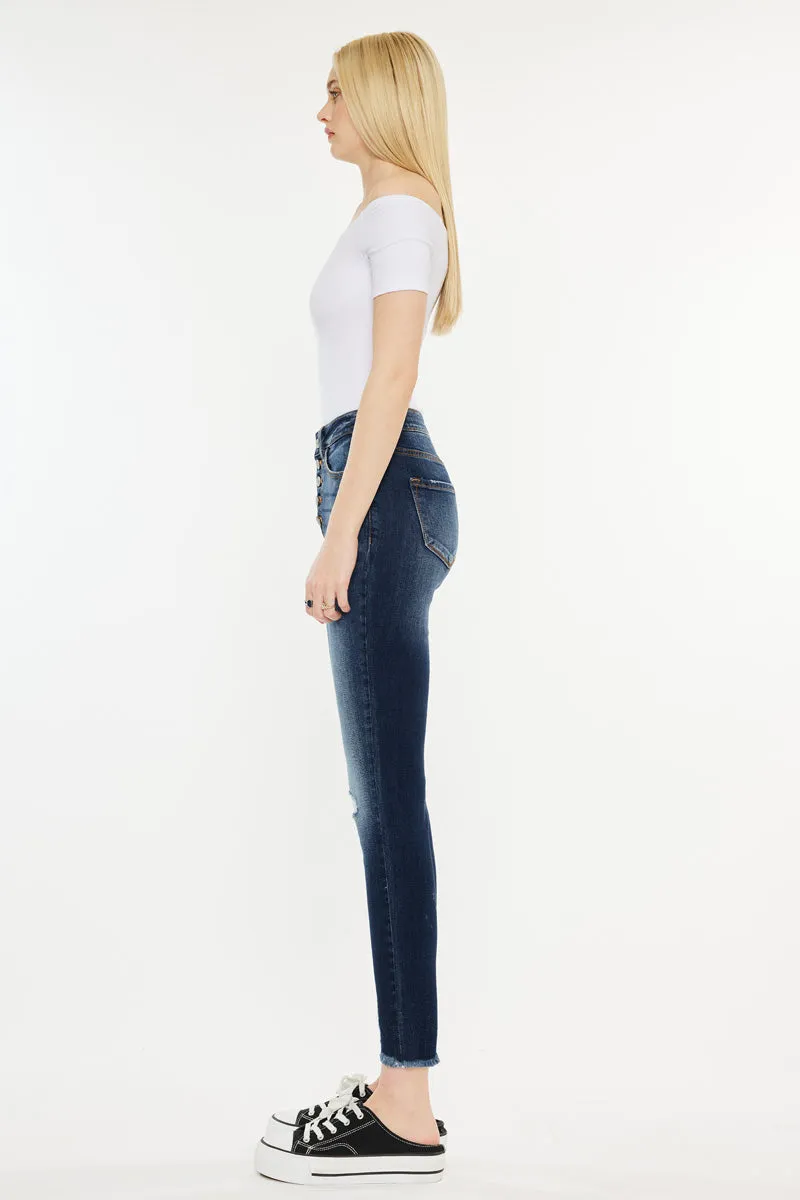 Karlee High Rise Ankle Skinny Jeans