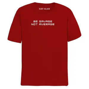 KART BLACK Men's Plus Size Tshirts | Regular Fit Round Neck Cotton Tshirts |MRN_SAVAGE_3XL