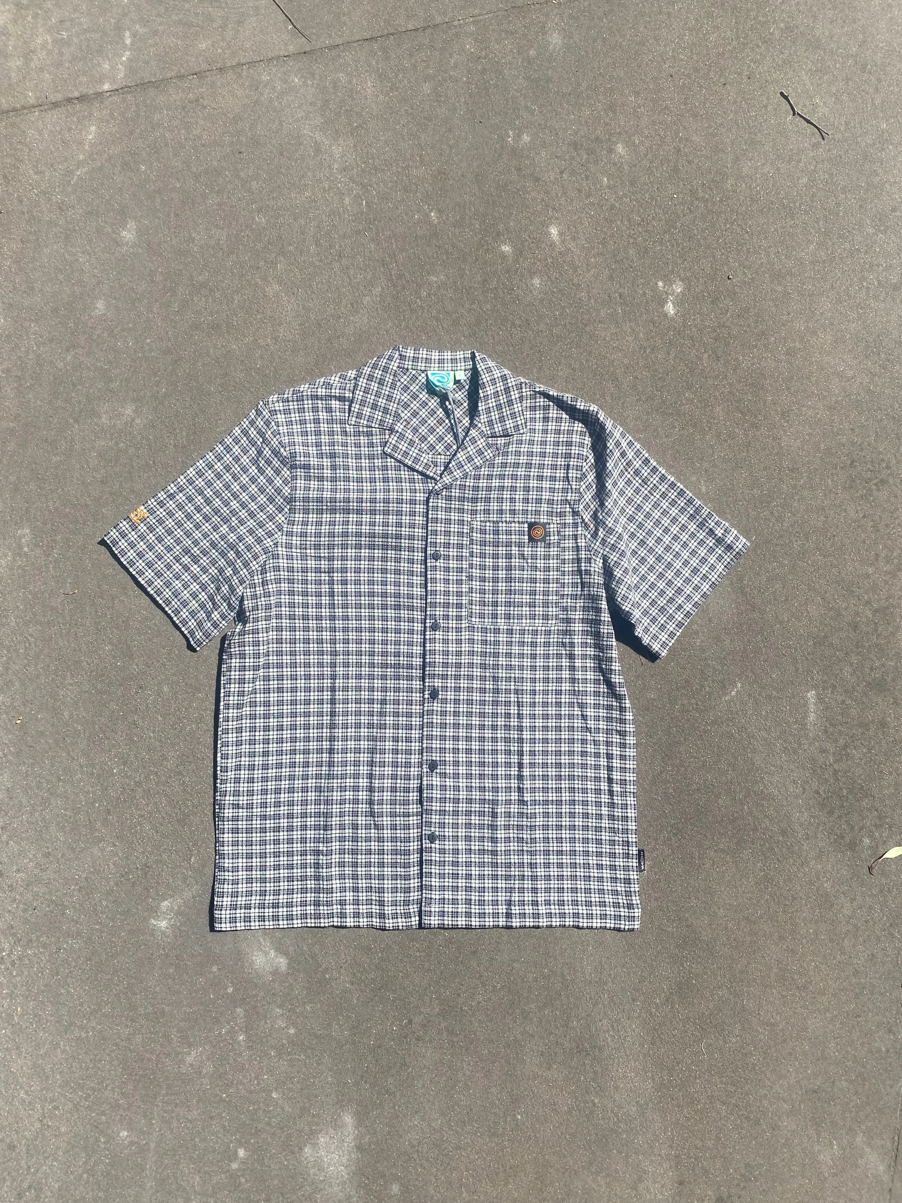 Kickflip Shirt - Ashen Pearl Check