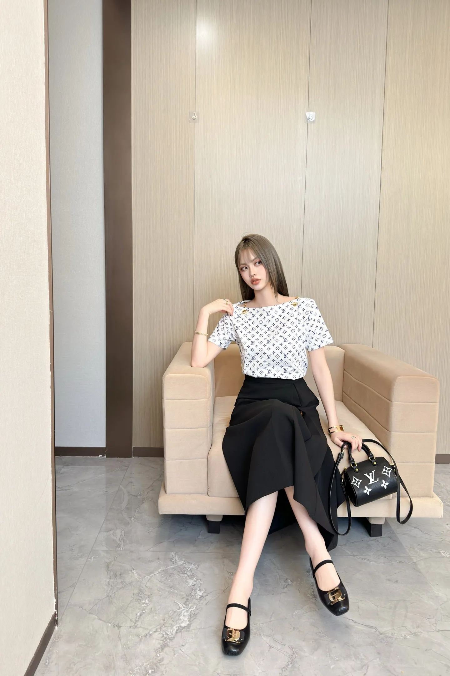 L  25 new skirt