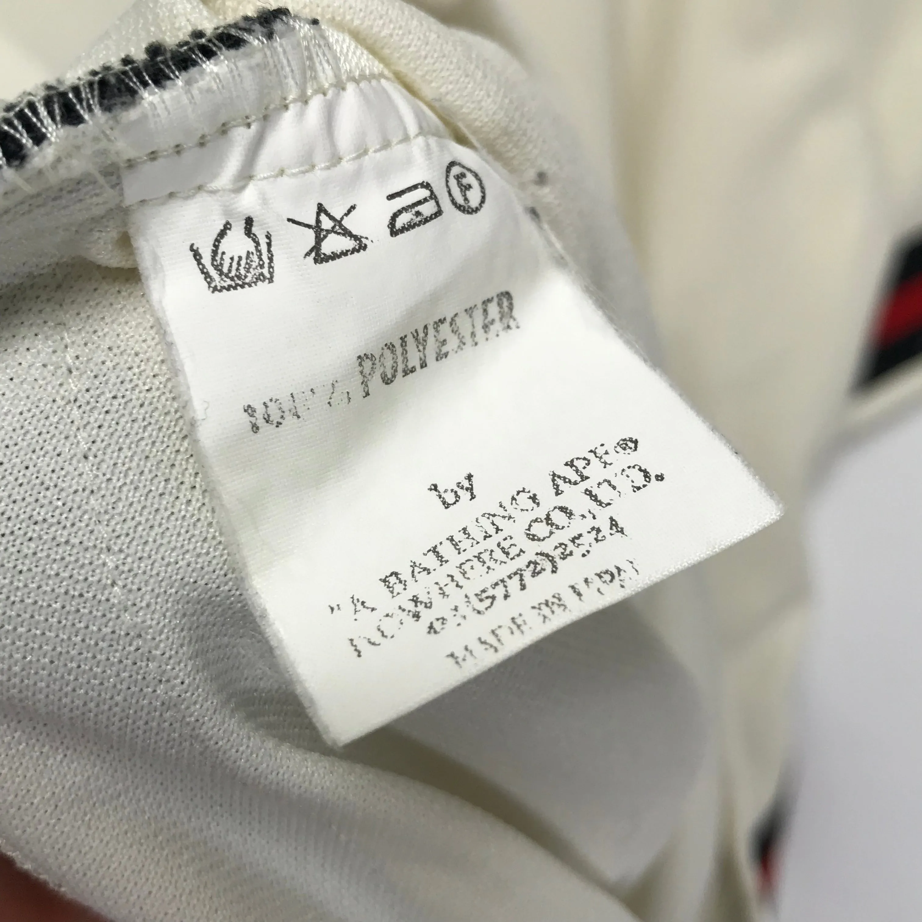 [L] A Bathing Ape Bape Vintage 'Bulls' Shooting Shirt Jersey