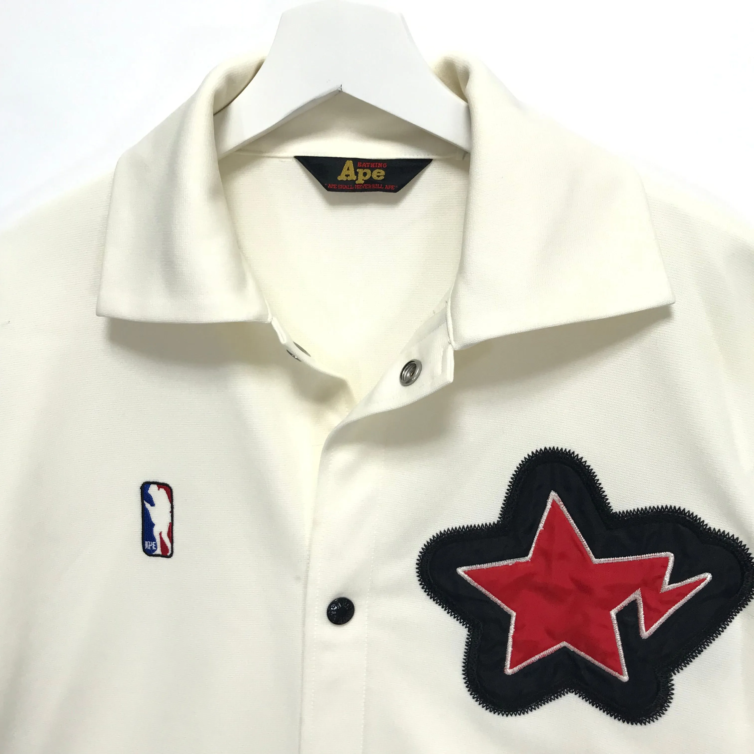 [L] A Bathing Ape Bape Vintage 'Bulls' Shooting Shirt Jersey
