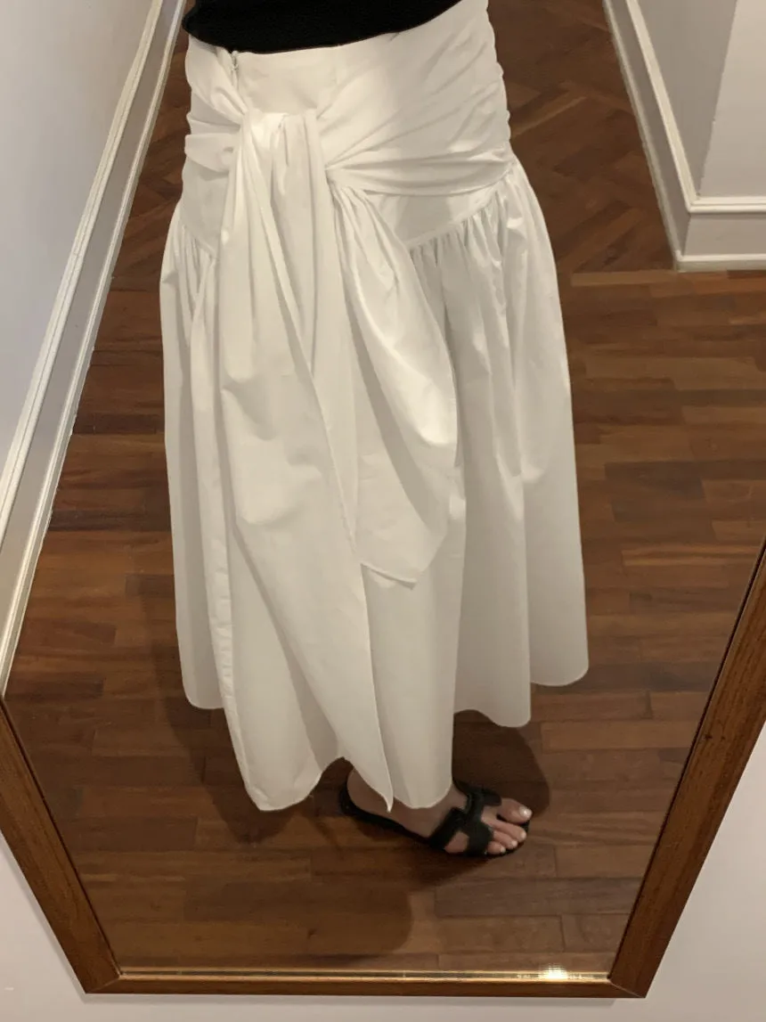 Lace umbrella skirt