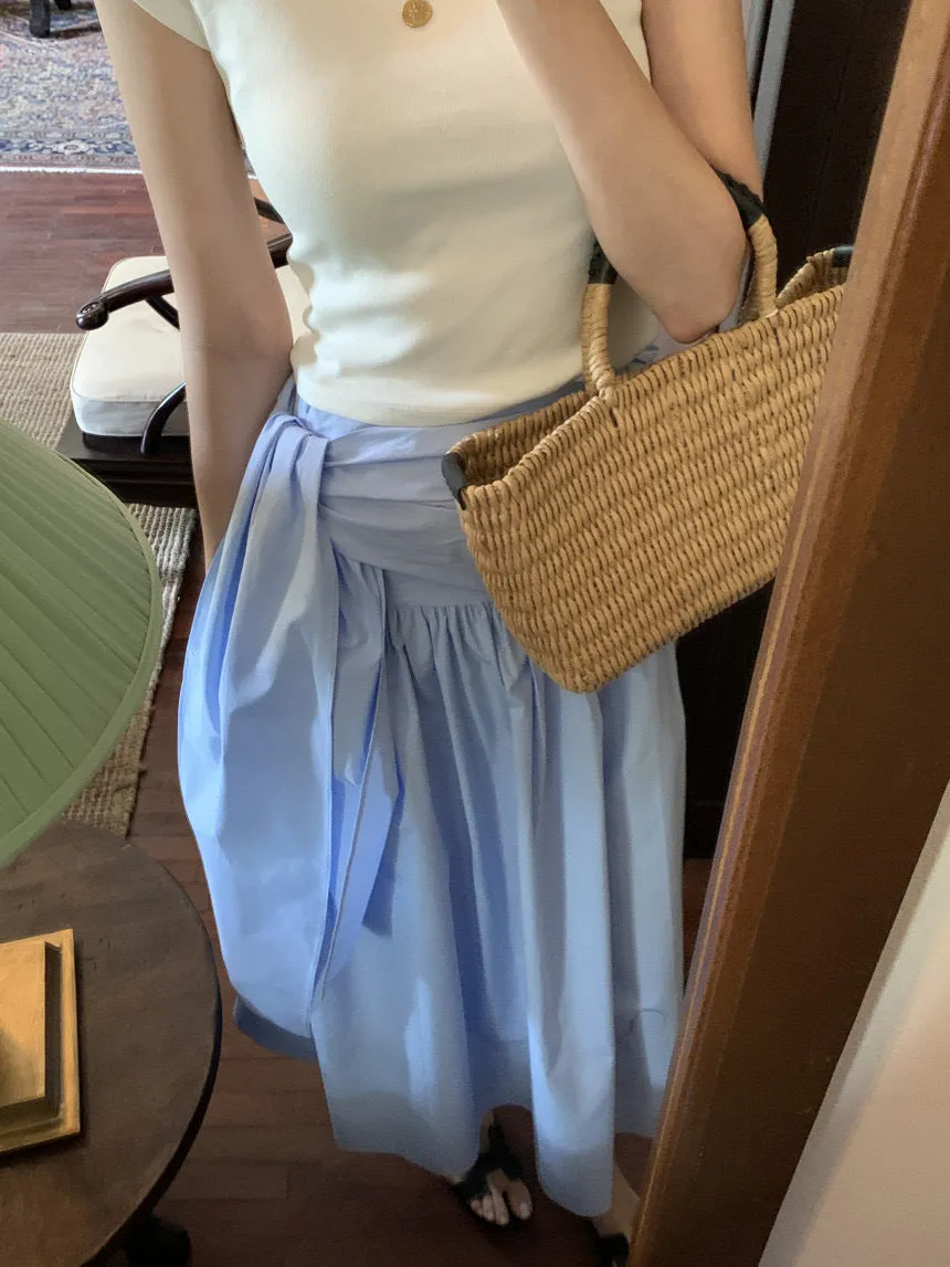 Lace umbrella skirt