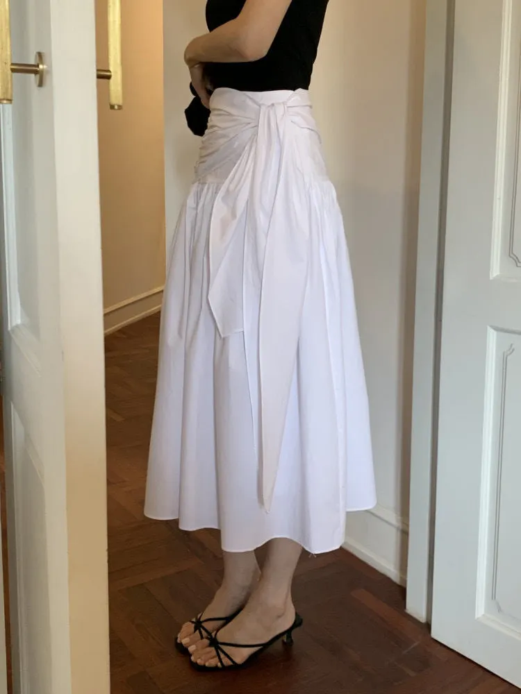 Lace umbrella skirt