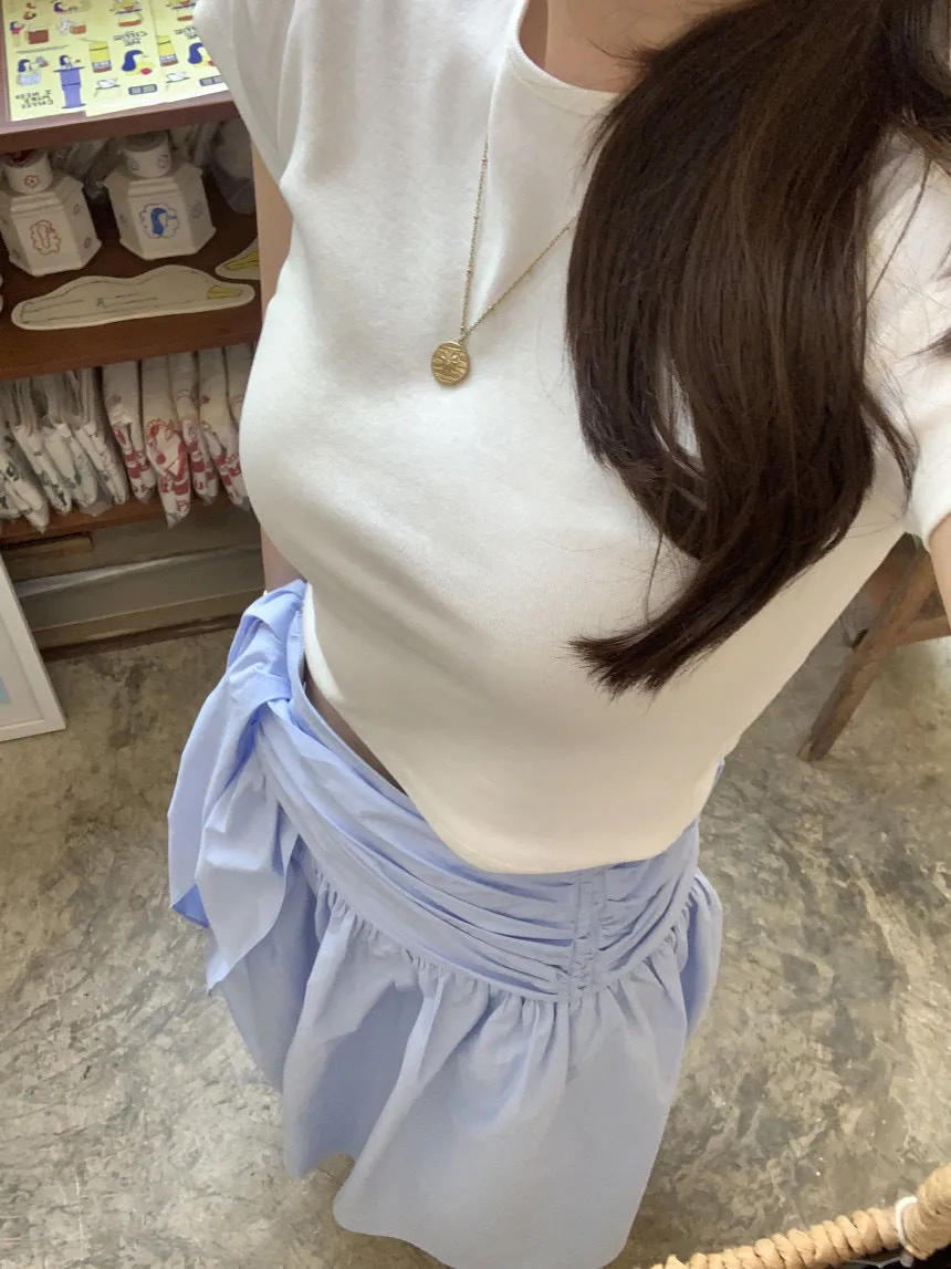 Lace umbrella skirt