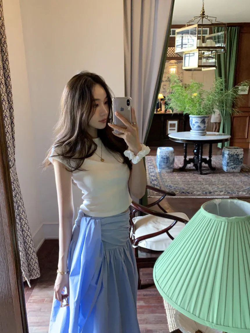 Lace umbrella skirt