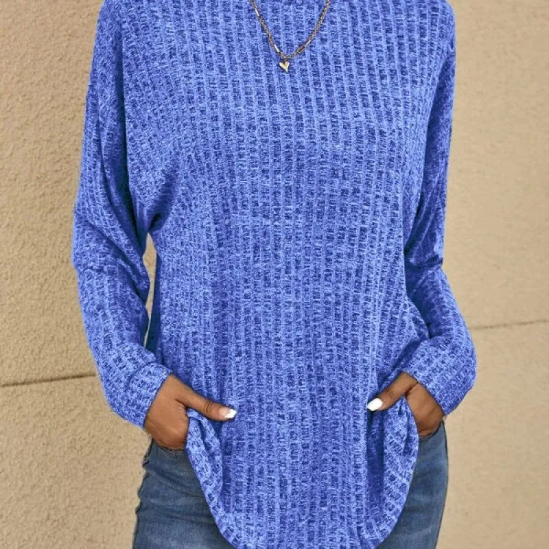 Ladies' long sleeve T-shirt | Loose-fit basic tee