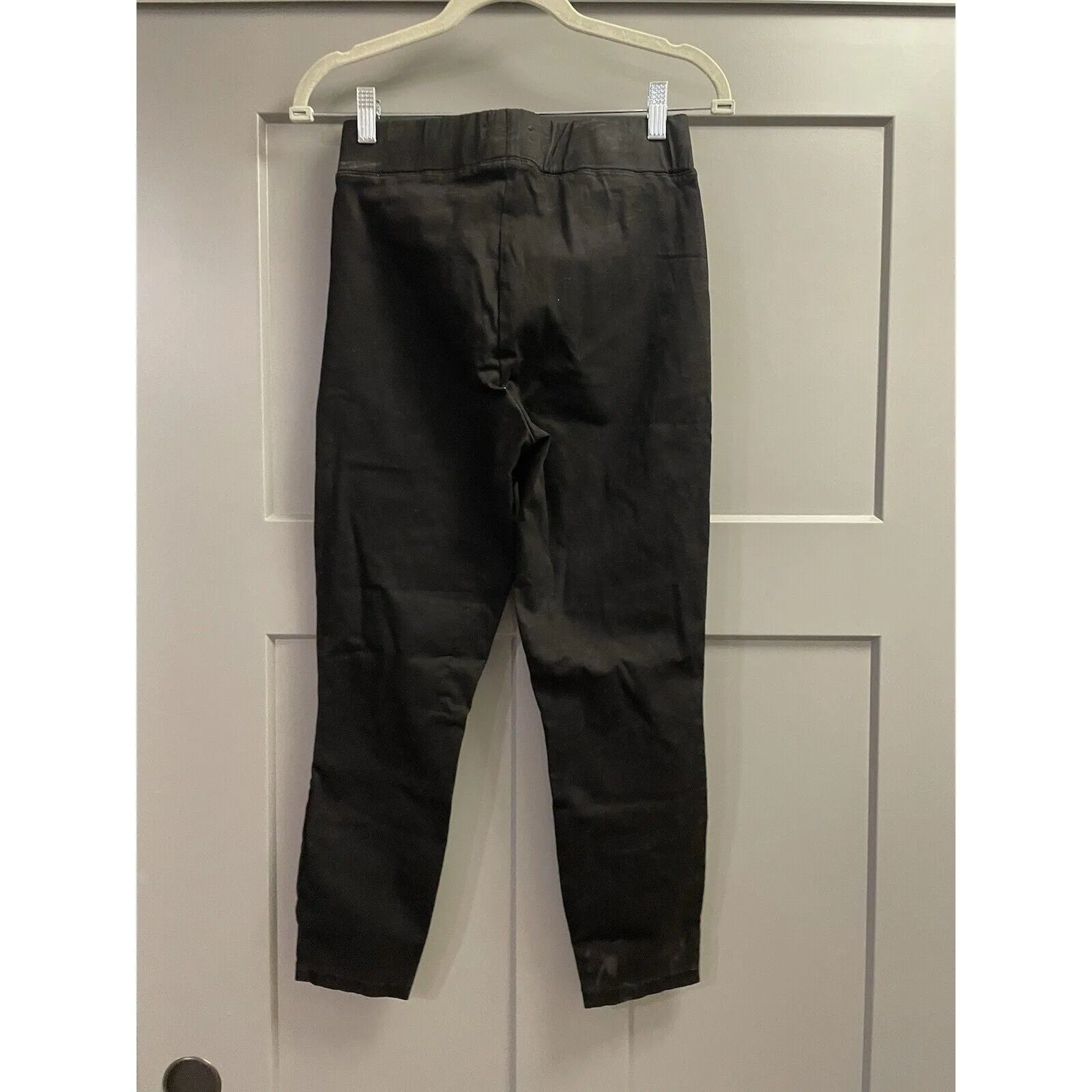 L’AGENCE Women's Rochelle High Rise Pull-On Slim Fit Jeans - Black, Size Medium
