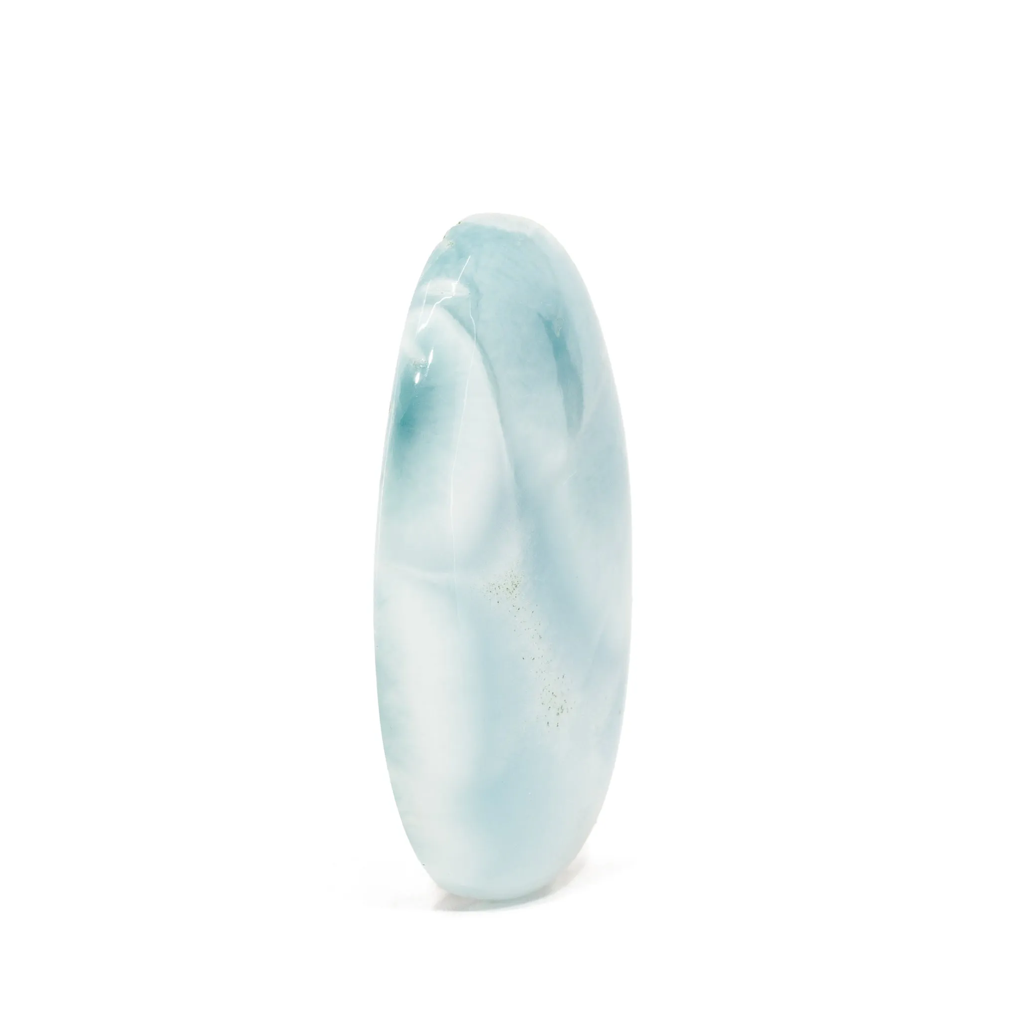 Larimar 45.25mm 93.91 Carat Gemstone Cabochon - Dominican Republic