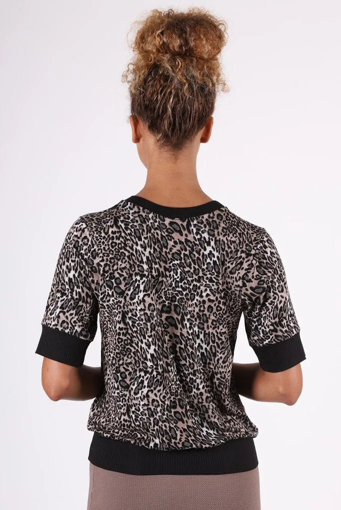 Lawson Cheetah Crew Top