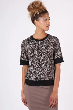 Lawson Cheetah Crew Top