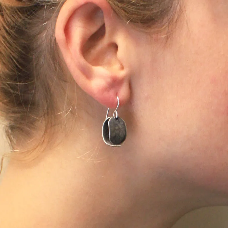 Layered Ovals Earring