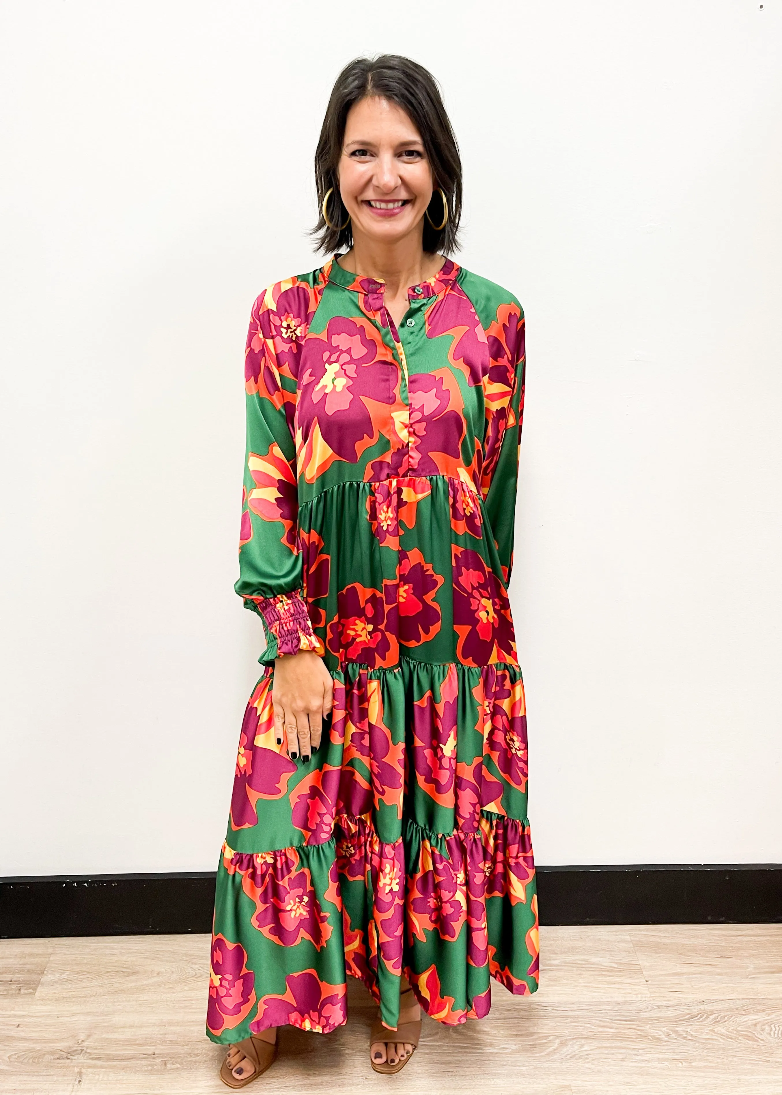 LBLOX Floral Maxi Dress