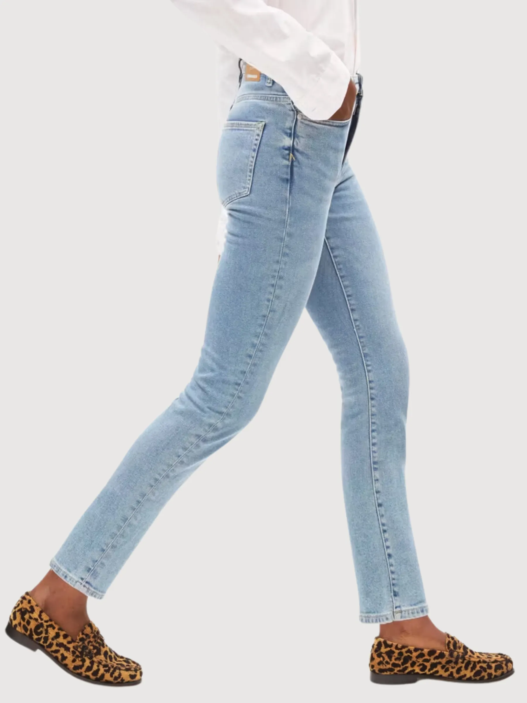 Lejaani Easy Blue Jeans Organic Cotton | Armedangels