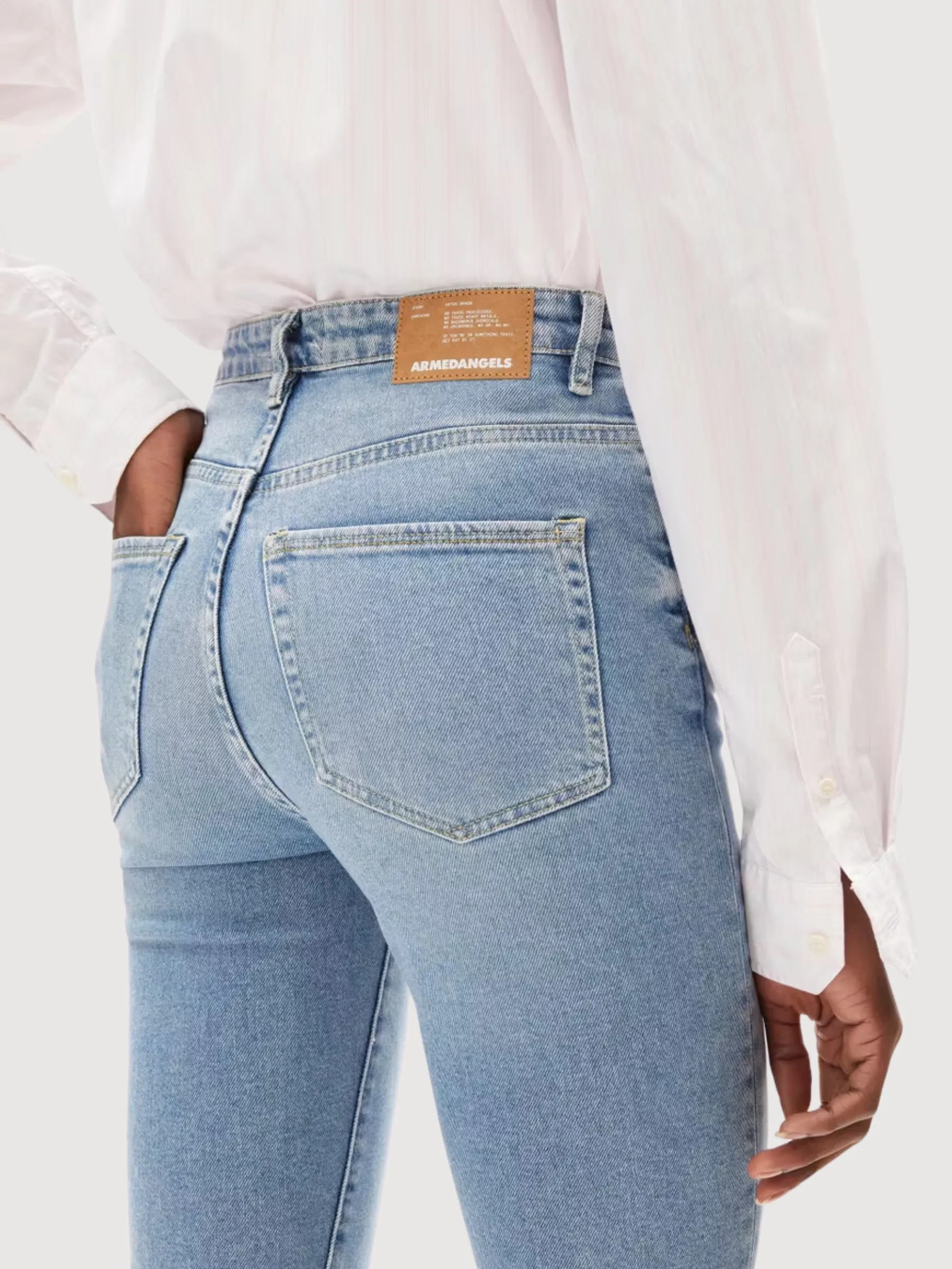 Lejaani Easy Blue Jeans Organic Cotton | Armedangels