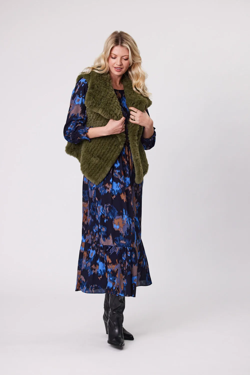 LEMON TREE Eira Faux Fur Vest
