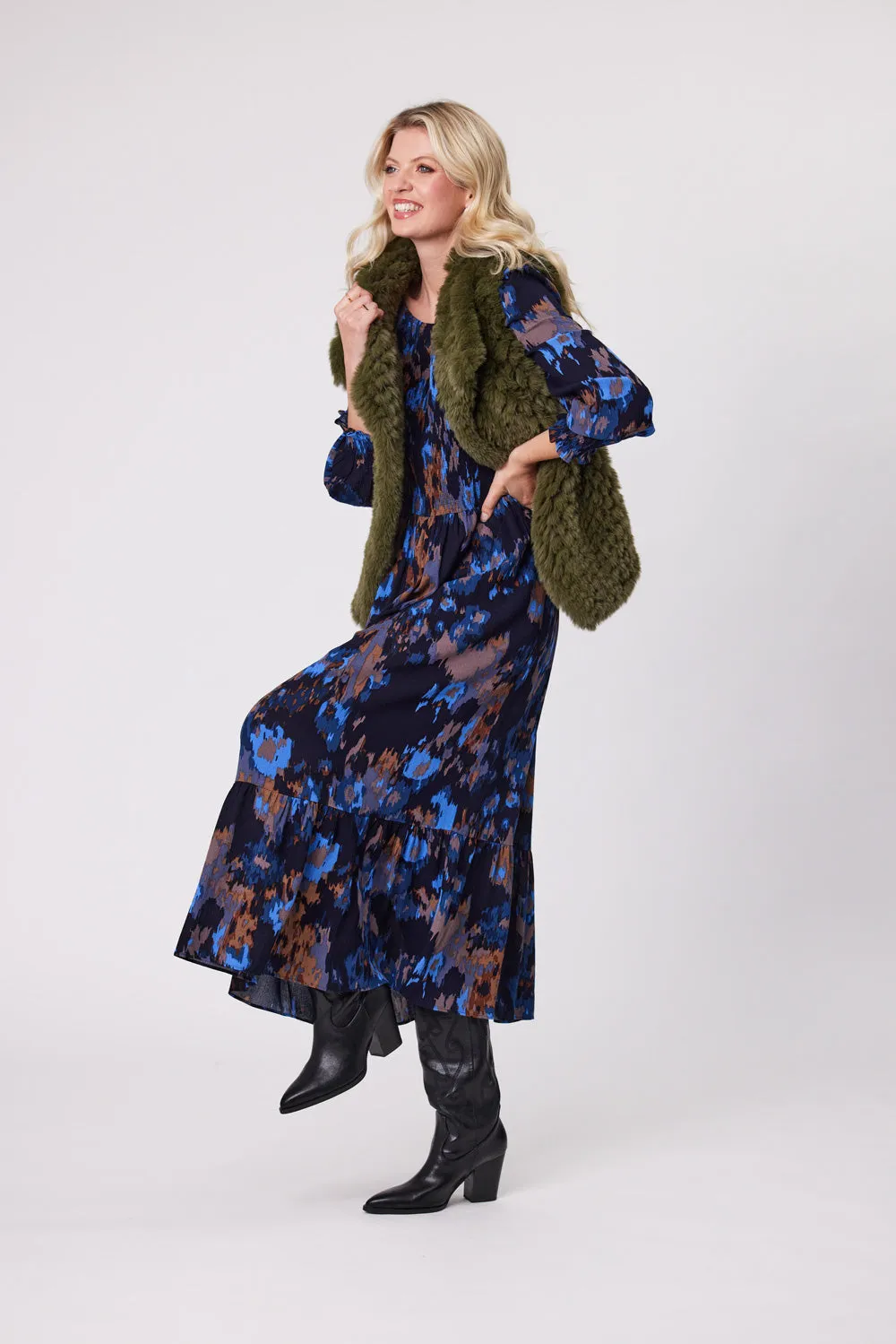 LEMON TREE Eira Faux Fur Vest