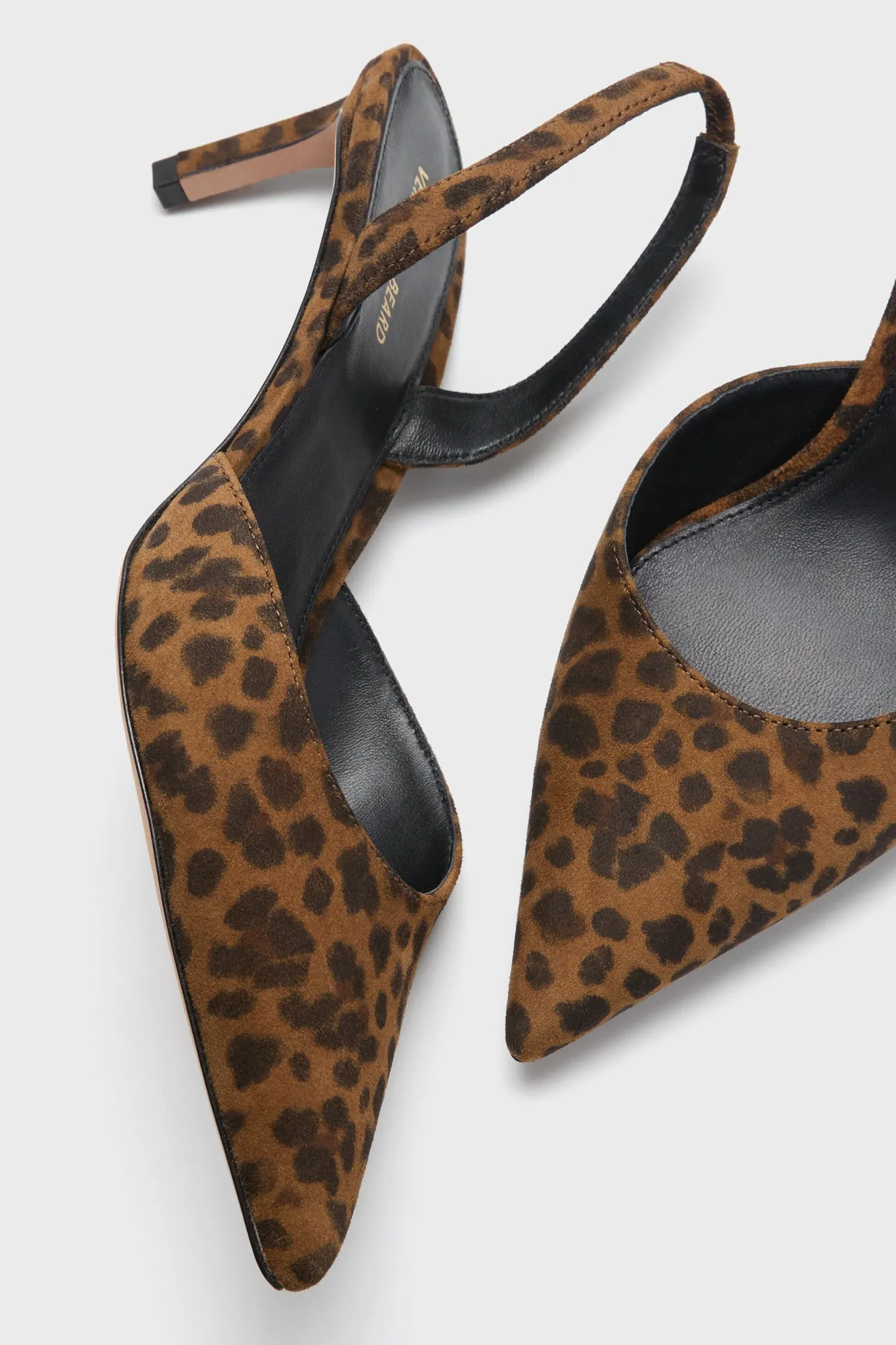Leopard Caroline Heels