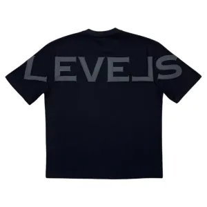 LEVELS SIGNATURE OVERSIZED TEE | ONYX