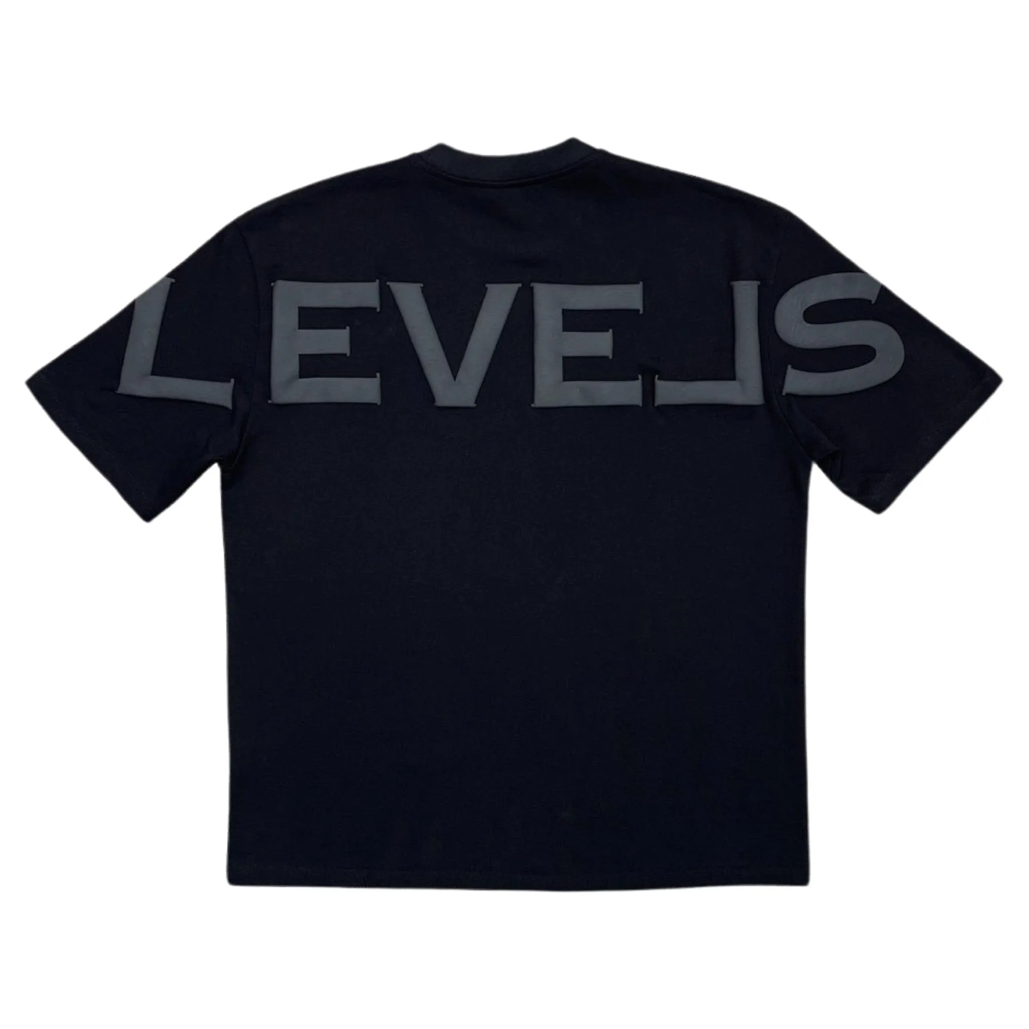 LEVELS SIGNATURE OVERSIZED TEE | ONYX
