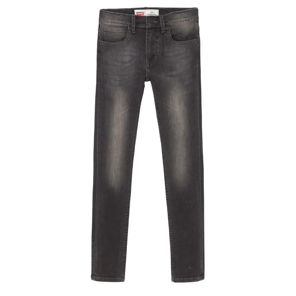 Levi's 519 Skinny Black Jeans